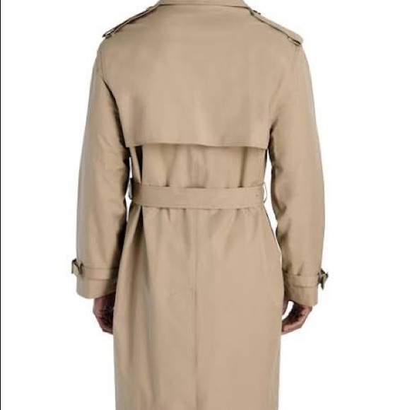 London Fog Brown Trench Coat Men’s Size 40L. L - Picture 2 of 16
